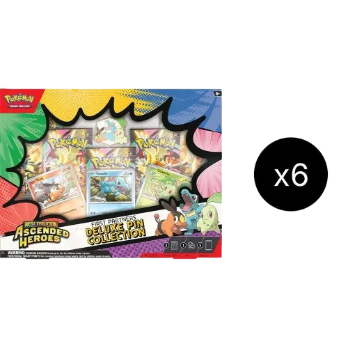 Ascended Heroes First Partners Deluxe Pin Collection Case