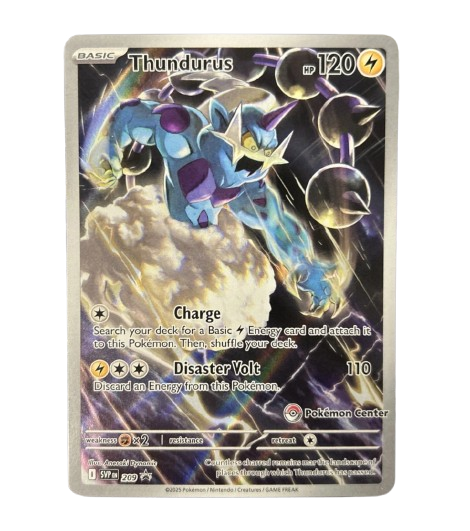 Thundurus - 209 (Pokemon Center Exclusive) 209 — Scarlet & Violet Promo