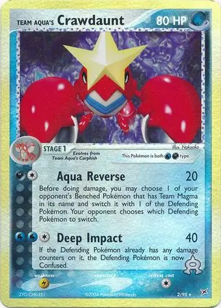Team Aqua's Crawdaunt 2