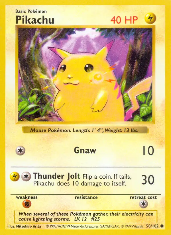 Pikachu (Yellow Cheeks) 