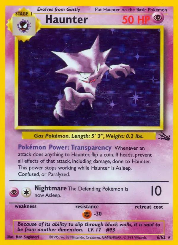Fossil - Pokemon Card List and Prices Fossil - Pokemon Card List and Prices