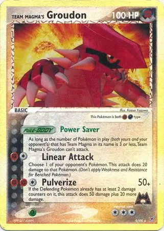 Team Magma's Groudon 9