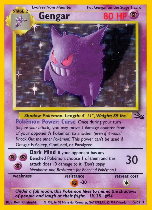 Fossil - Pokemon Card List and Prices