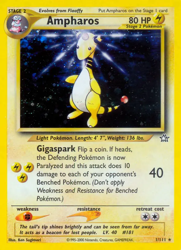 Neo Genesis - Pokemon Card List and Prices