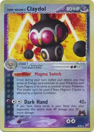 Team Magma's Claydol 8