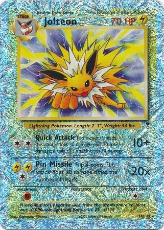 Legendary Collection - Pokemon Card List and Prices