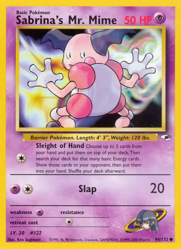 Sabrina's Mr. Mime 