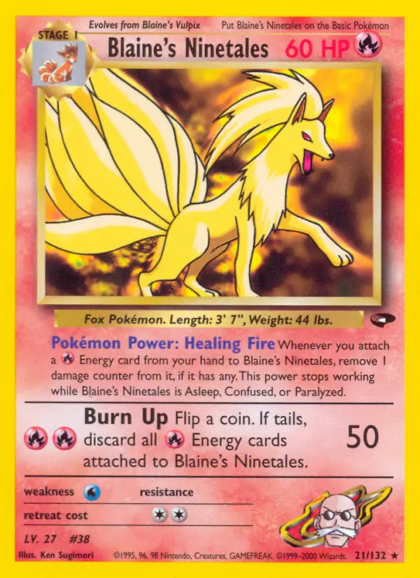 Blaine's Ninetales 