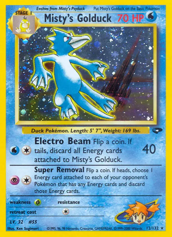 Misty's Golduck 