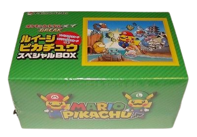 Luigi Pikachu Special Pokemon Center Box (JP)