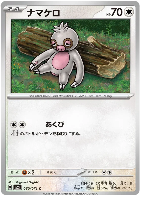 Slakoth 060/071 — Snow Hazard