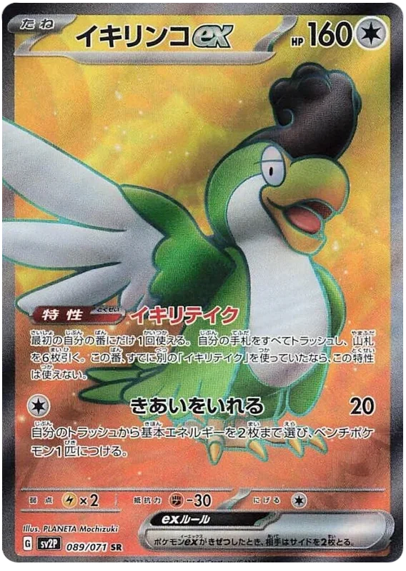 Squawkabilly ex 089/071 — Snow Hazard
