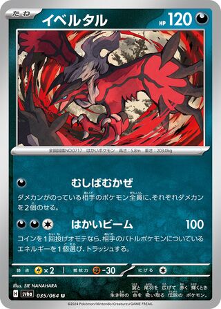 Yveltal 035/064 — Night Wanderer