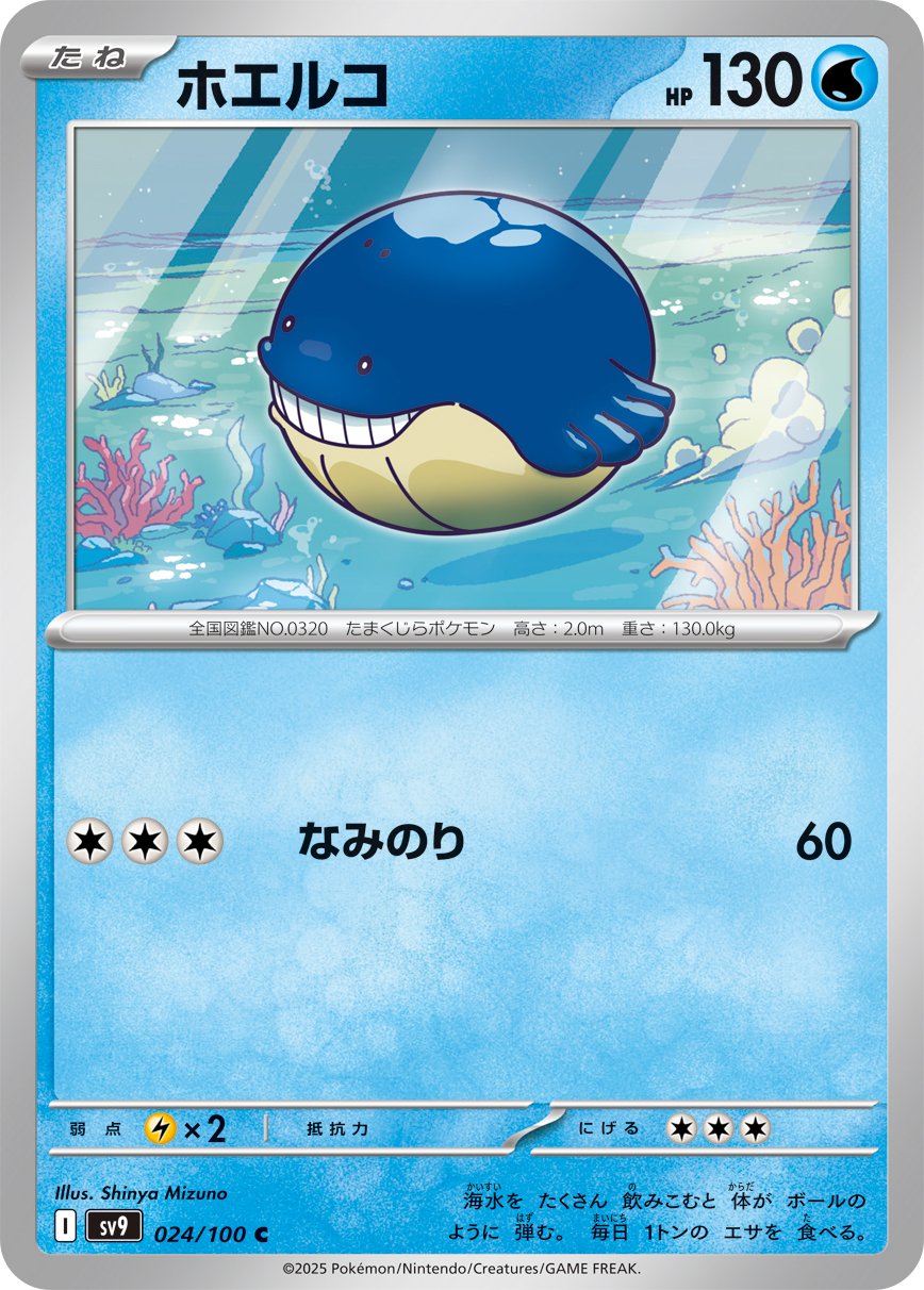 Wailmer 024/100 — Battle Partners