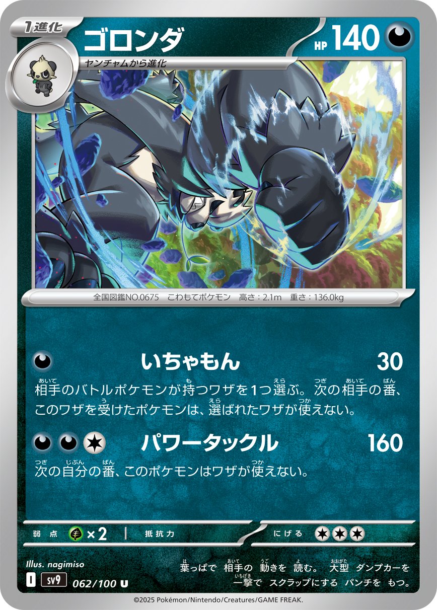 Pangoro 062/100 — Battle Partners