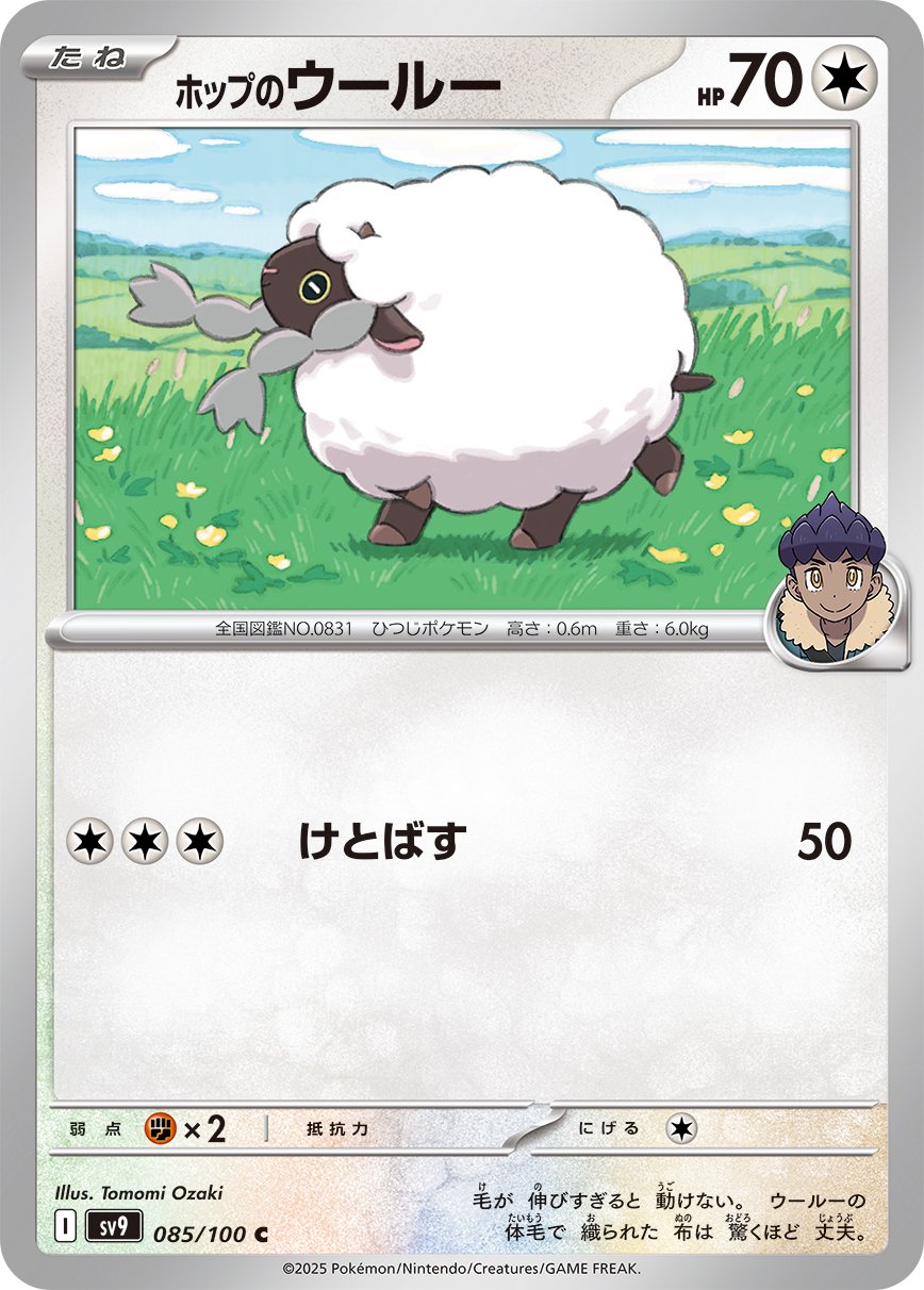 Hop's Wooloo 085/100 — Battle Partners