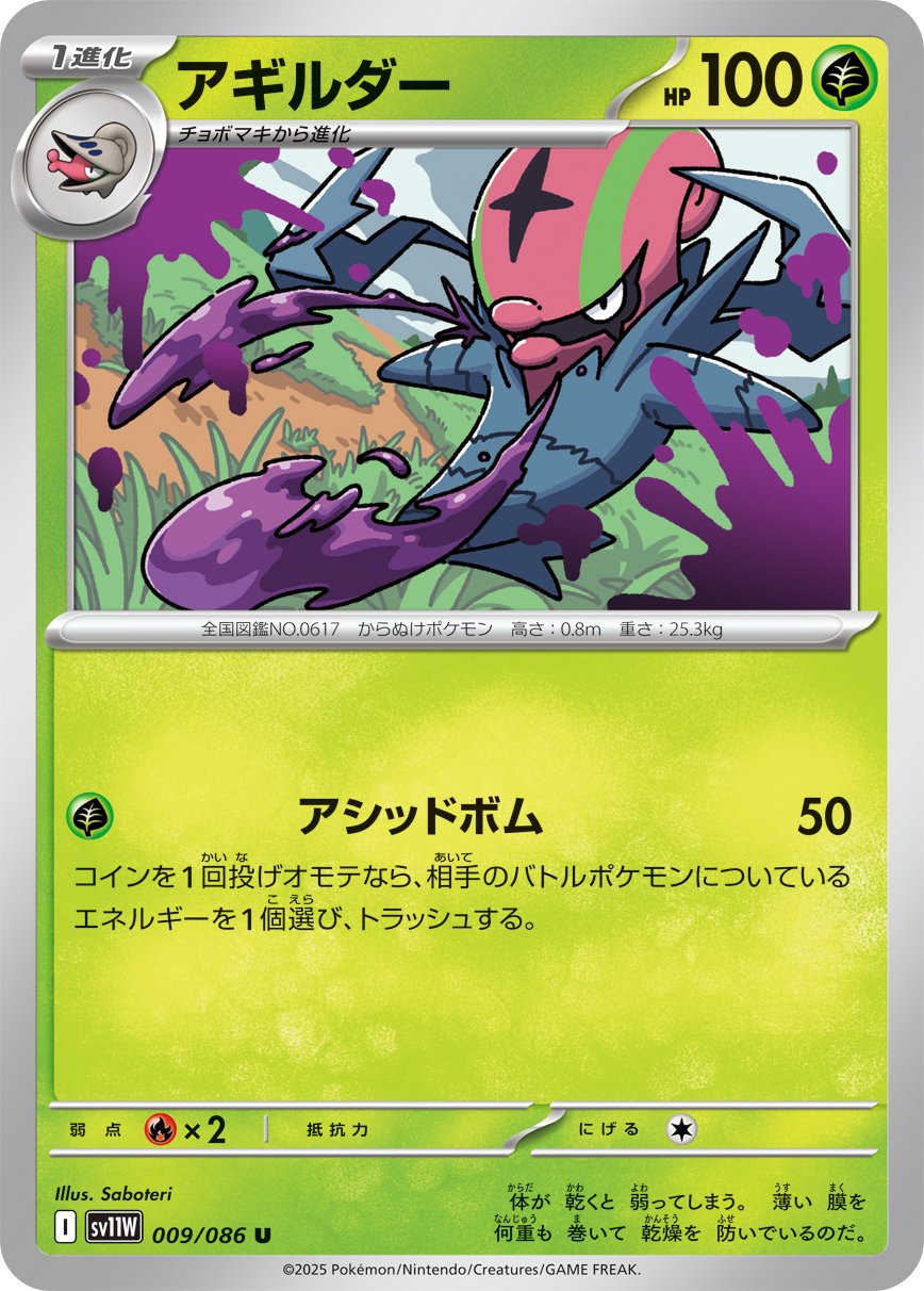 Accelgor (Poke Ball Pattern) 009/086 — White Flare