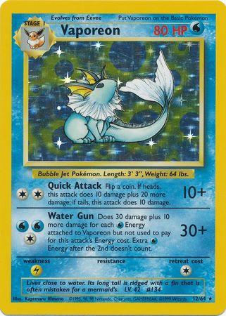 Vaporeon (No Symbol)