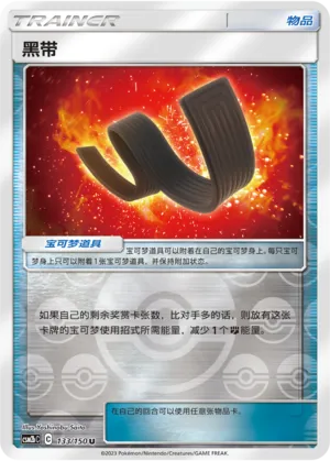 Karate Belt 133/150 — Shining Synergy (Supreme)
