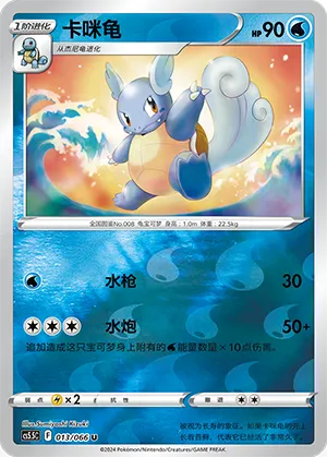 Wartortle 013/066 — Shadow of Glory