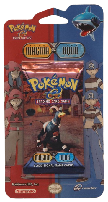 EX Team Magma vs Team Aqua Blister