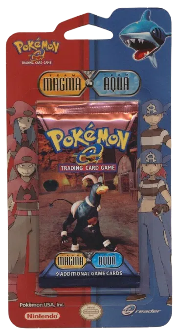 EX Team Magma vs Team Aqua Blister