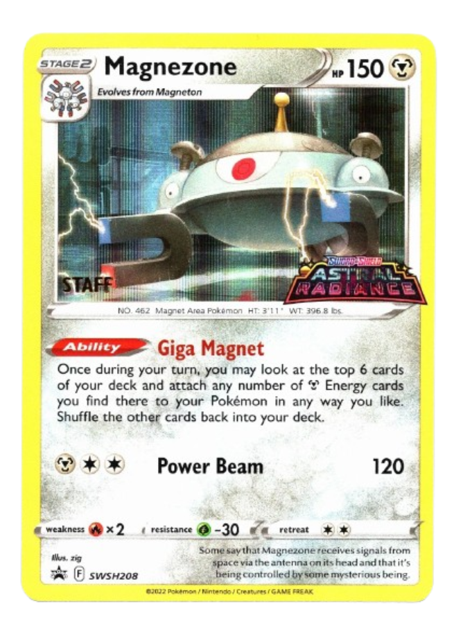 Magnezone - Astral Radiance Promo [Staff] SWSH208 — Sword & Shield Promo