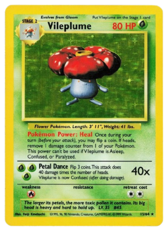 Vileplume (No Symbol)