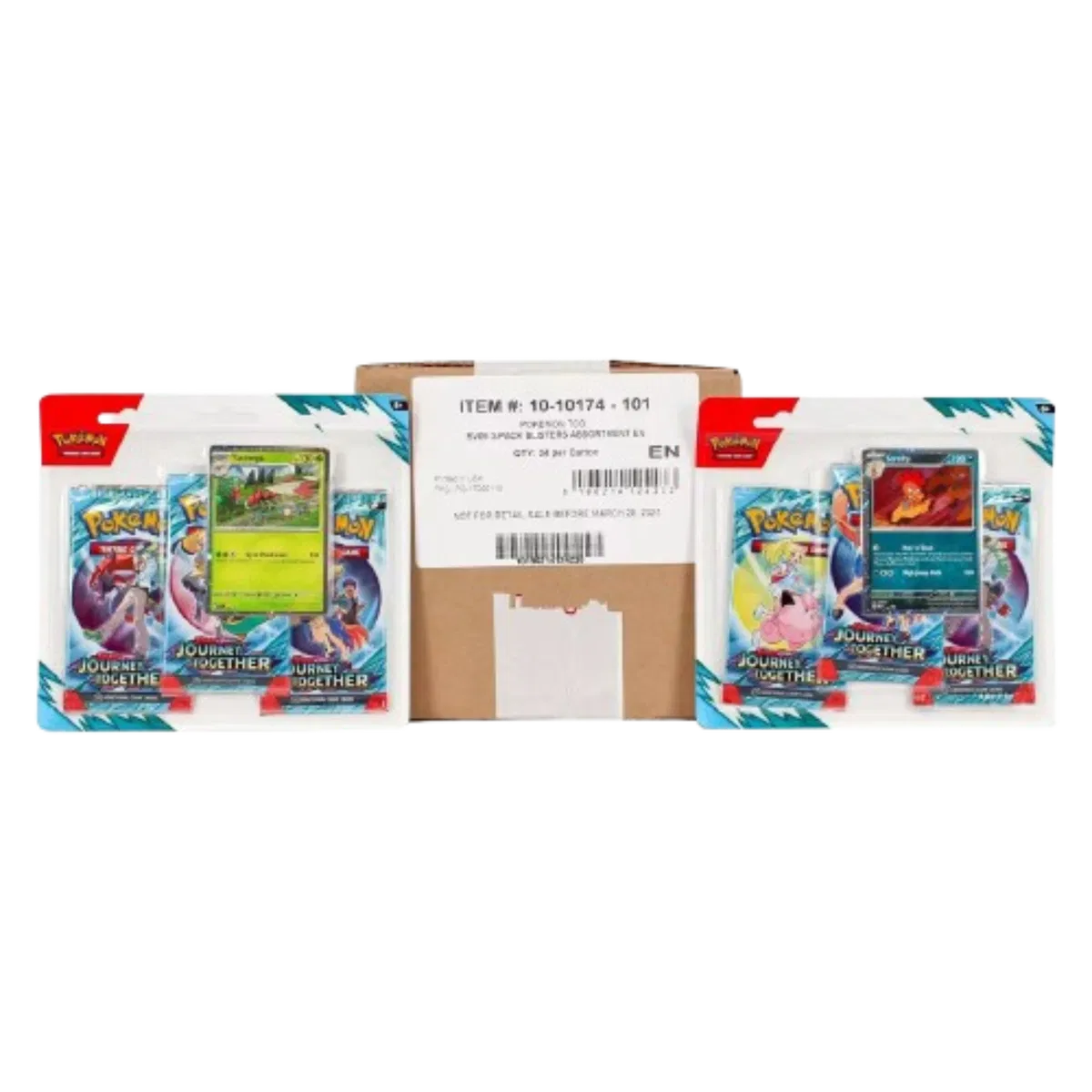 Journey Together 3 Pack Blister Case