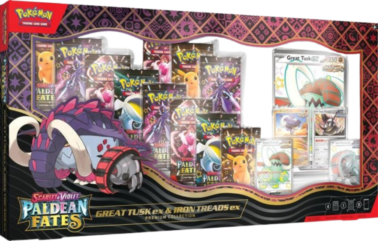Great Tusk EX and Iron Threads EX Premium Collection Case
