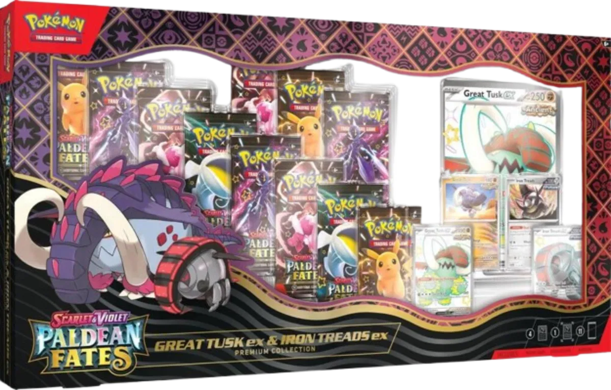 Great Tusk EX and Iron Threads EX Premium Collection Case