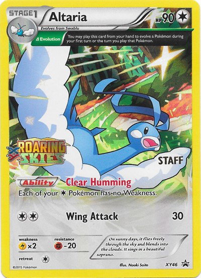 Altaria (Staff Prerelease) XY46 — XY Promos