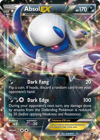 Absol EX XY62 — XY Promos