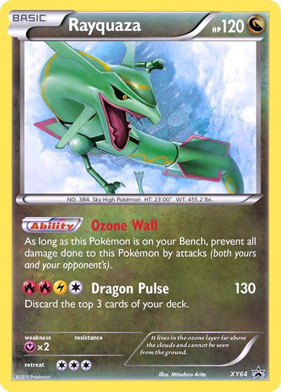 Rayquaza XY64 — XY Promos