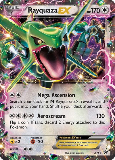 Rayquaza EX XY66 — XY Promos