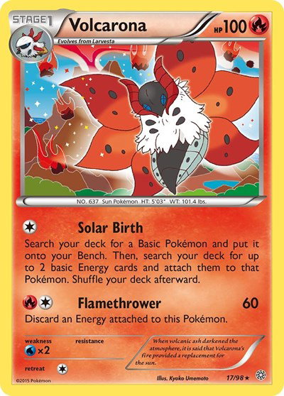 Volcarona (17) 17 — Ancient Origins
