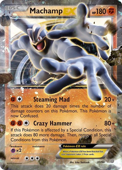 Machamp EX 37 — Ancient Origins