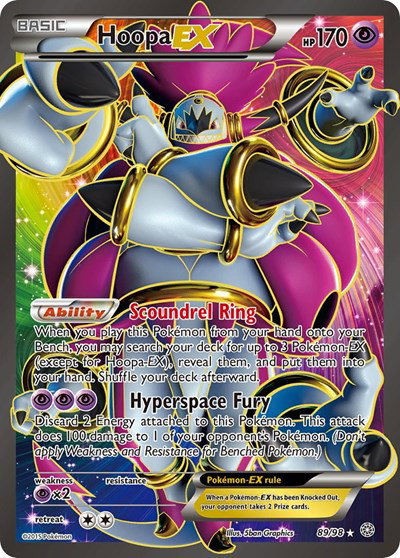 Hoopa EX (89 Full Art) 89 — Ancient Origins