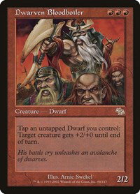 Magic: The Gathering - Dwarven Bloodboiler (Istigatore Nanesco) - Judgment [Rara] - 5