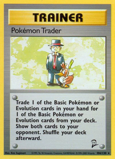 Pokemon Trader 106 — Base Set 2