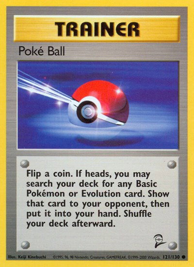 Poke Ball 121 — Base Set 2