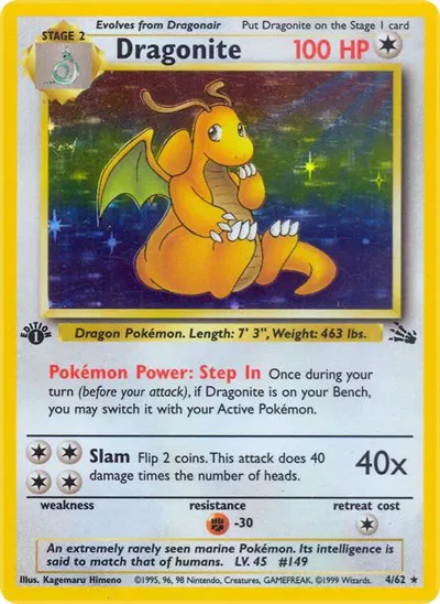 fossil pokemon card set How Much Are Cards Worth? Two million years ago 1st Edition Fossil (62/62) Complete
