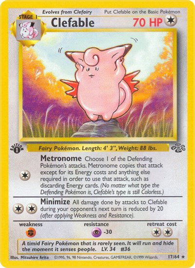 Clefable 17 — Jungle