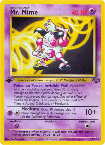 Mr. Mime 22 — Jungle