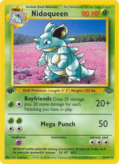 Nidoqueen (23) 23 — Jungle