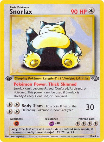 Snorlax 27 — Jungle