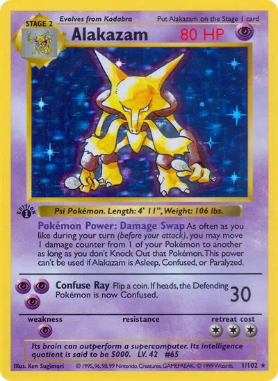 Base Set (1st Edition & Shadowless) - Pokemon Card List and Prices Base Set (1st Edition & Shadowless) - Pokemon Card List and Prices