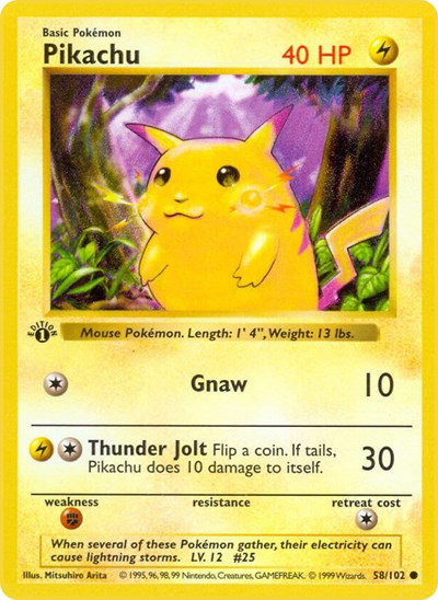 Pikachu (Yellow Cheeks) 