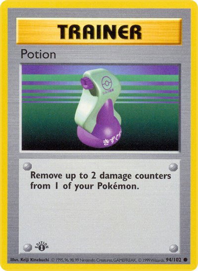 Potion 94 — Base Set (1st Edition & Shadowless)