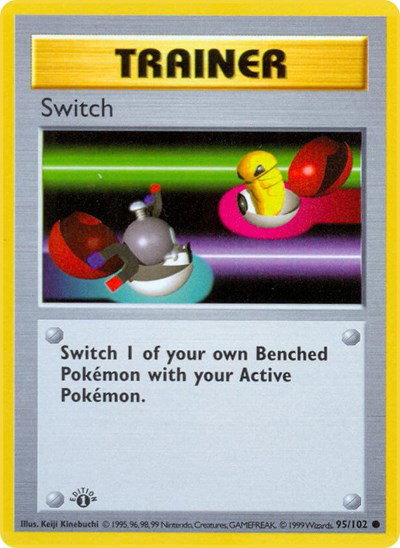 Switch 95 — Base Set (1st Edition & Shadowless)